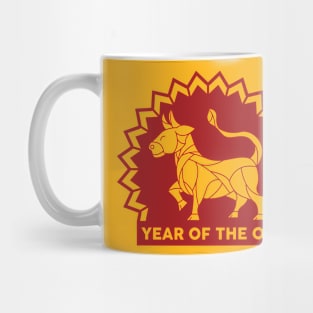 Year Of The Ox Mascot Mug